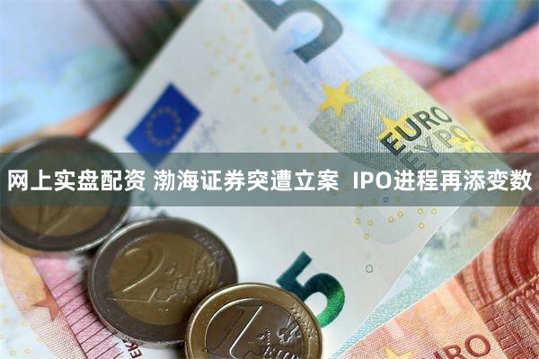 网上实盘配资 渤海证券突遭立案  IPO进程再添变数