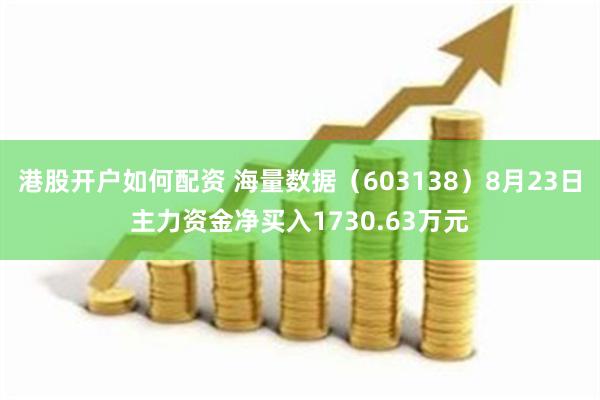 港股开户如何配资 海量数据（603138）8月23日主力资金净买入1730.63万元