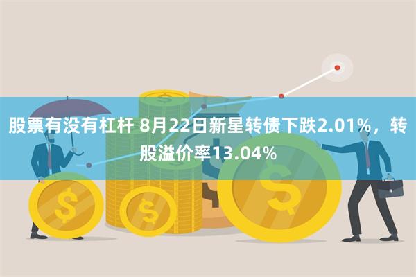 股票有没有杠杆 8月22日新星转债下跌2.01%，转股溢价率13.04%