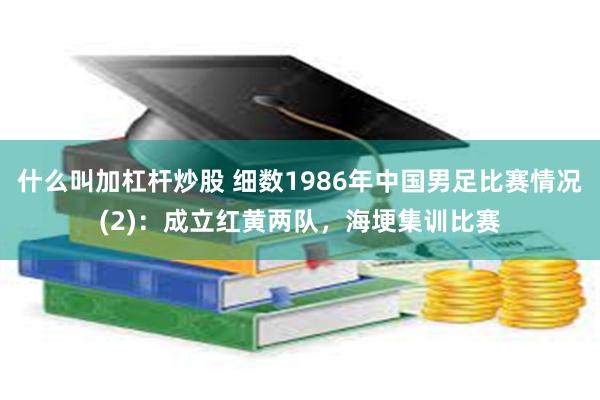 什么叫加杠杆炒股 细数1986年中国男足比赛情况(2)：成立红黄两队，海埂集训比赛